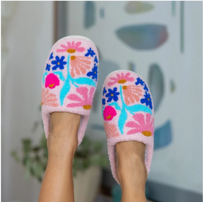 Floral Slippers - Imagen 3