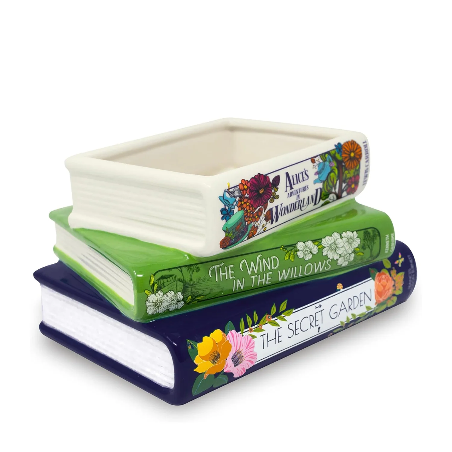 Jarron Libros Alice adventures in wonderland - Imagen 2